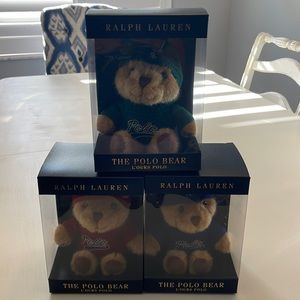 Ralph Lauren  The Polo Bear (3) NIB